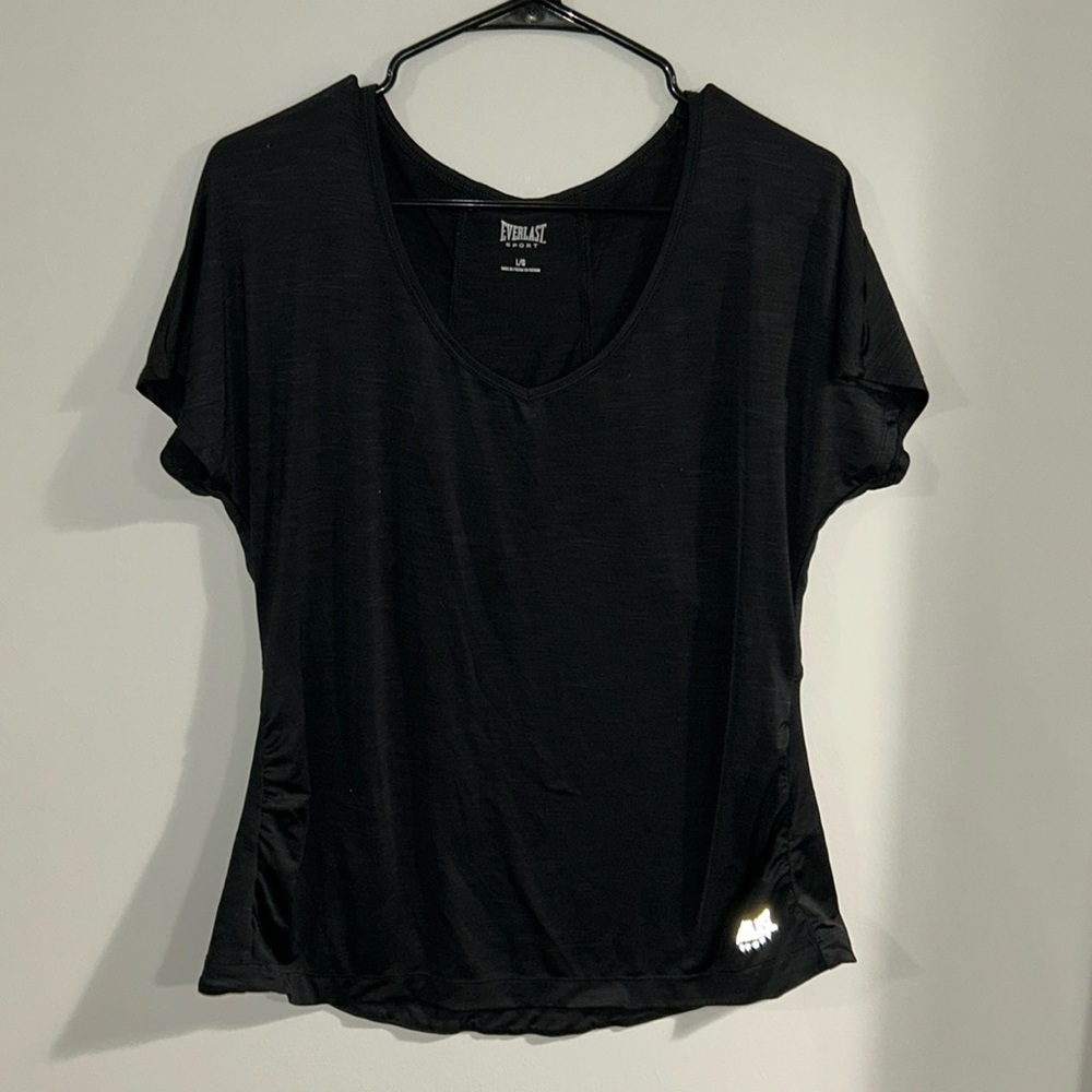 Black Everlasting sport t-shirt
